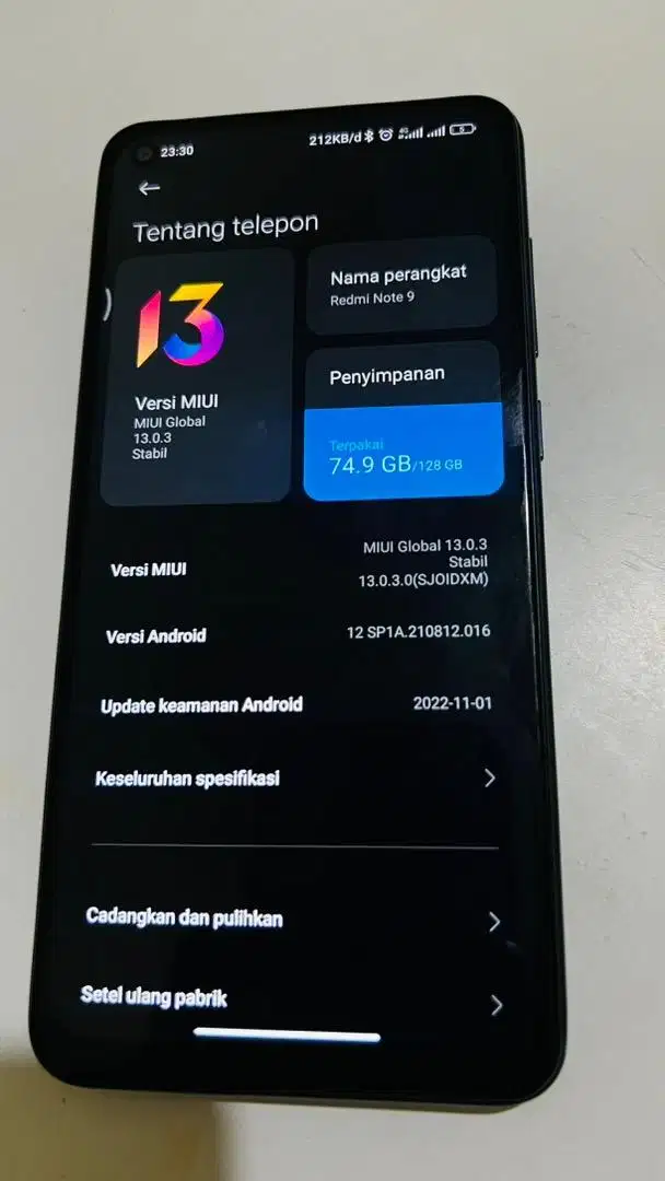 Xiaomi Redmi Note 9 6/128