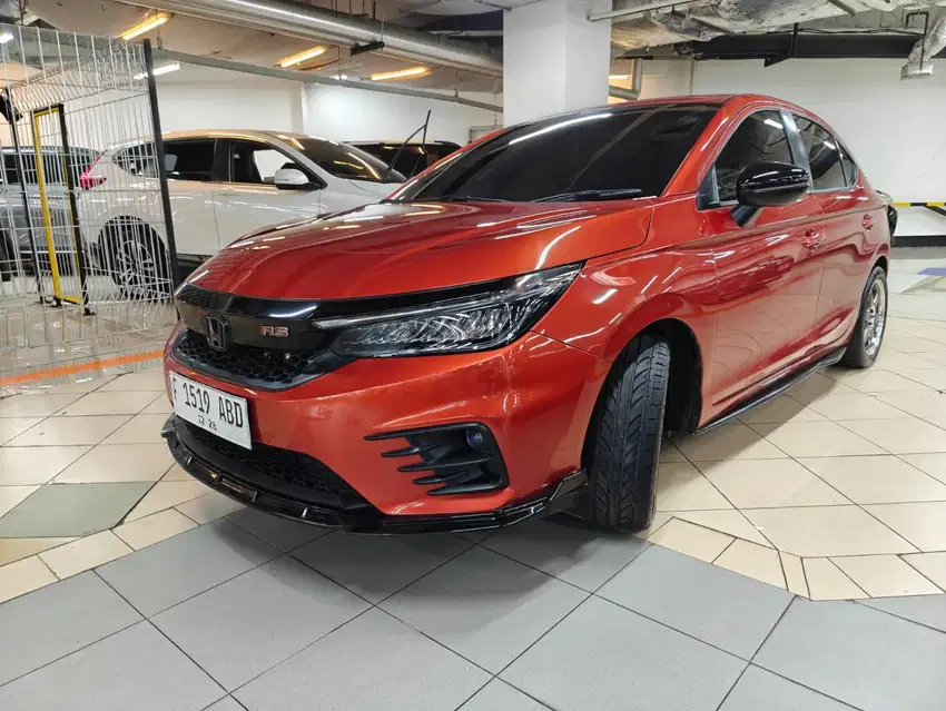 HONDA CITY 2021 RS HATCHBACK ORANGE (PAKET KREDIT PALING TERMURAH)