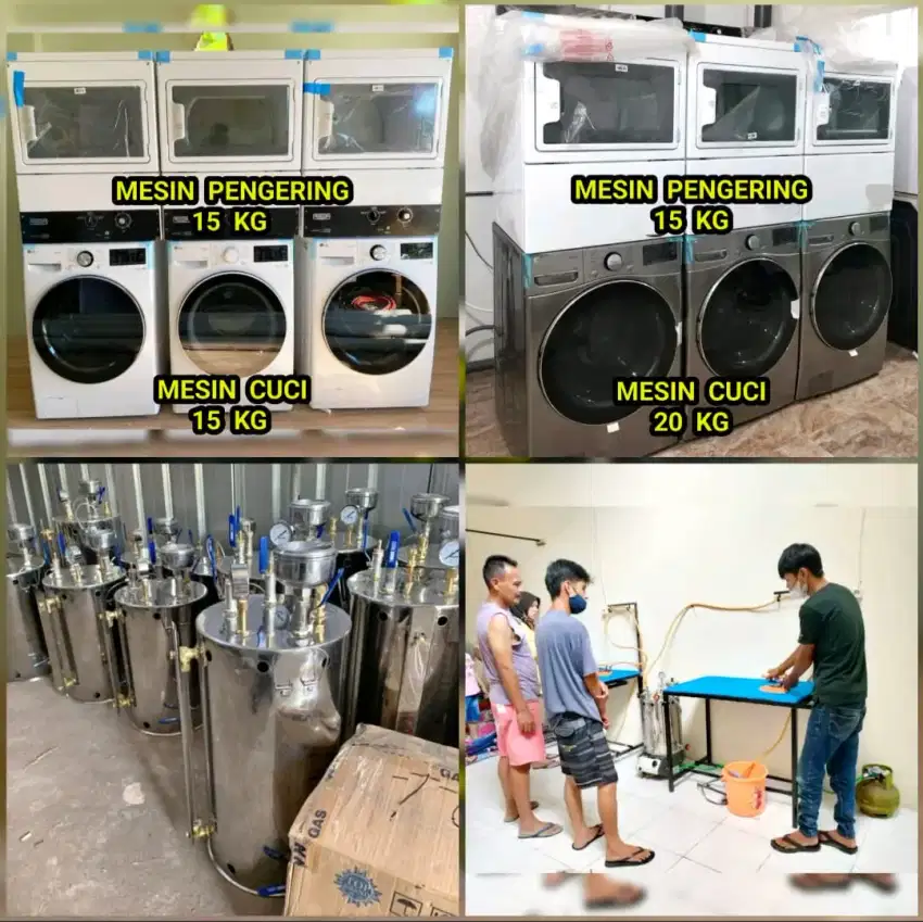 [ Mesin Peralatan Laundry || Paket Lengkap Peralatan Usaha Laundry]