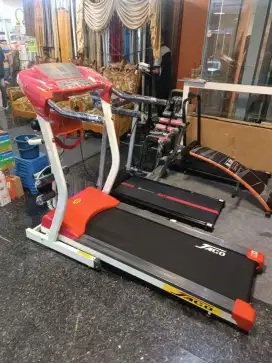 Treadmill elektrik jumbo 4fungsi bergaransi