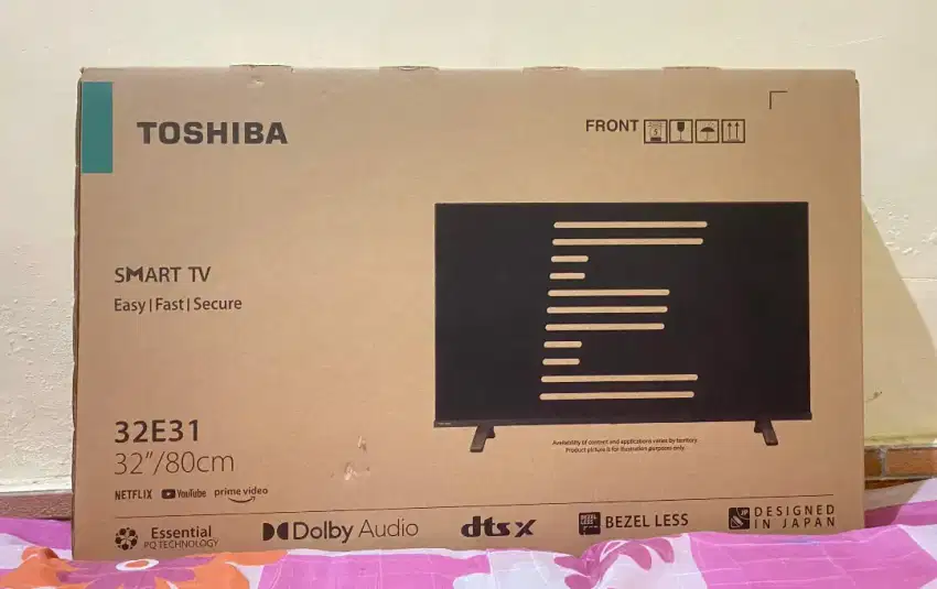 Toshiba LED TV - HD Smart TV 32 32E1KP Baru, Segeln& Garansi Resmi