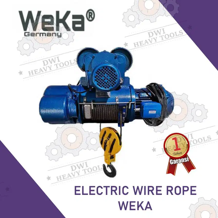 Electric Wire Rope Hoist Weka 1, 2, 3, 5, 10 Ton