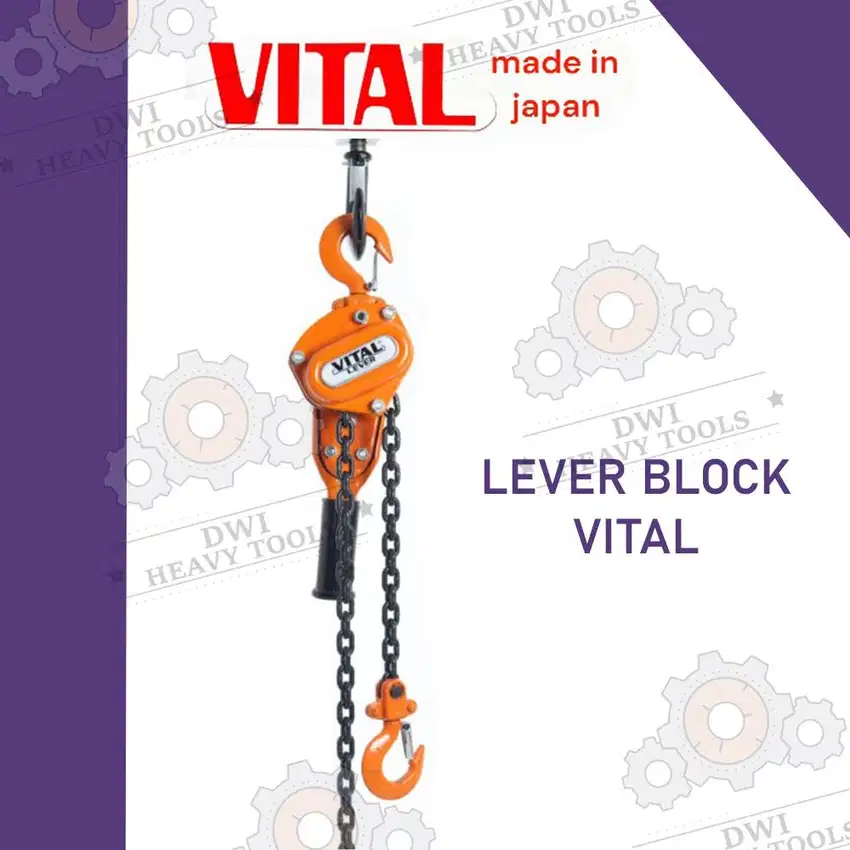Lever Block VITAL 0.8, 1, 1.6, 3.2, 6 Ton