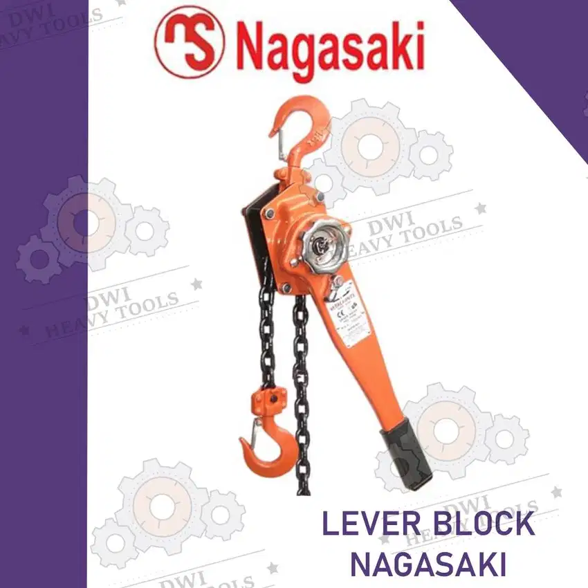 Lever Block NAGASAKI 0.7, 1, 1.5, 2, 3 Ton