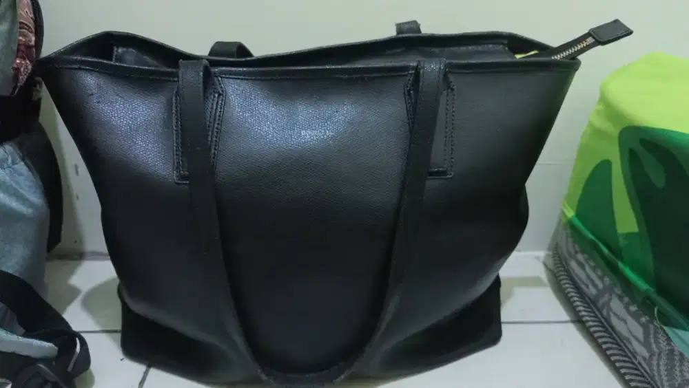 Totebag KULAS (Kulit Asli) DOUBLE M MILANO ORI