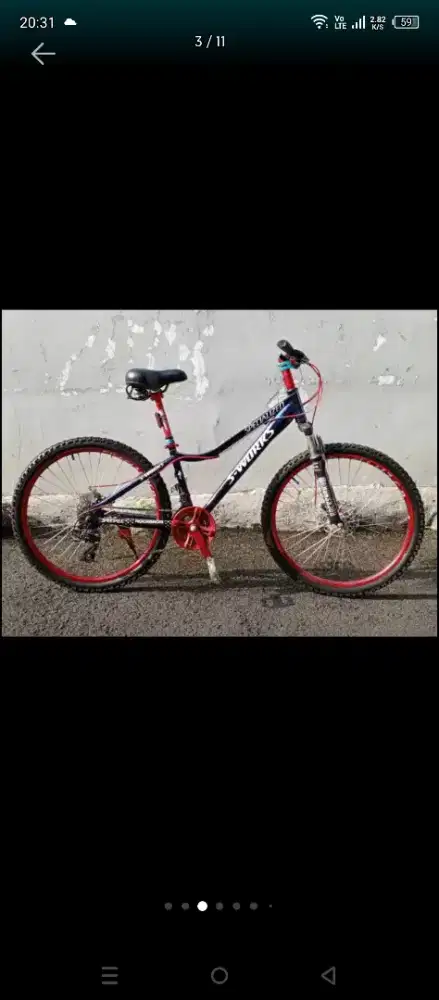 TURUN HARGAAAA !! Sepeda Gunung MTB, full upgrade