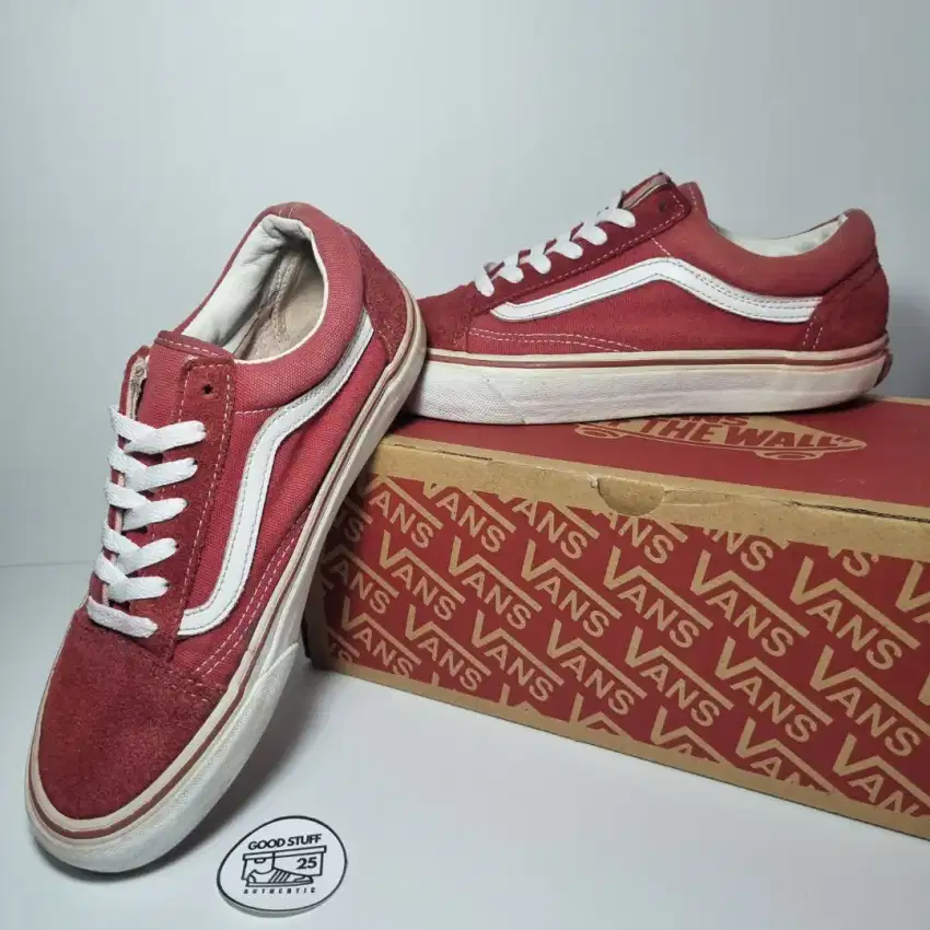 Vans Old Skool Merah Original