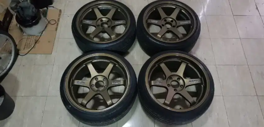 Forsale Velg RAYS TE37 RING 19 9.5-10.5 ET 22 5x114