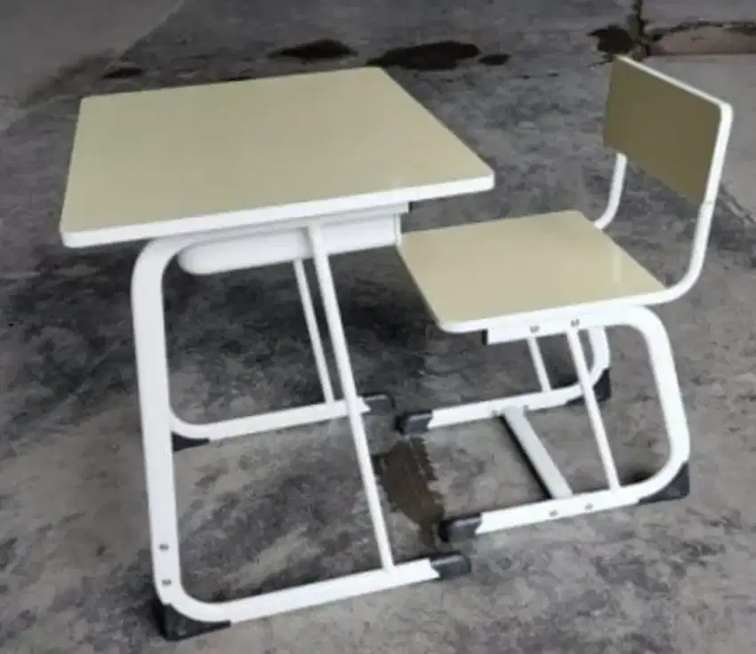 Meja Kursi Siswa Pipa Oval custome
