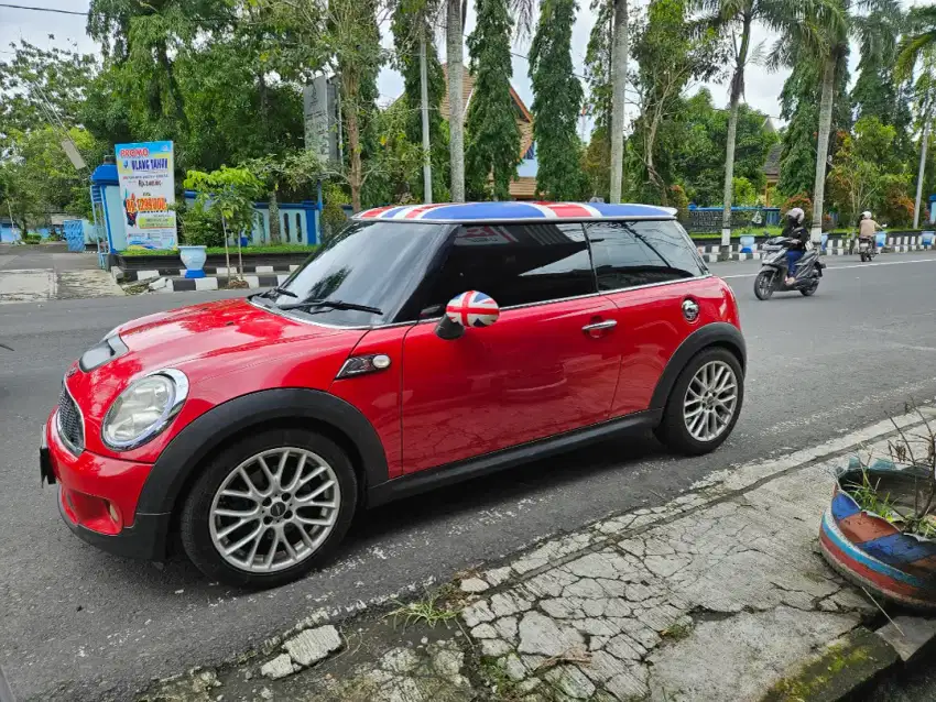 Cooper merah cantik modif