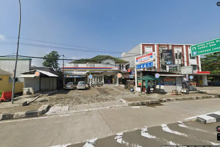 DIJUAL SEHARGA NJOP RUKO INDOMARET PARKIR LUAS PUSAT KOTA BOGOR