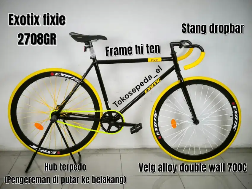 Sepeda fixie exotik 2708GR