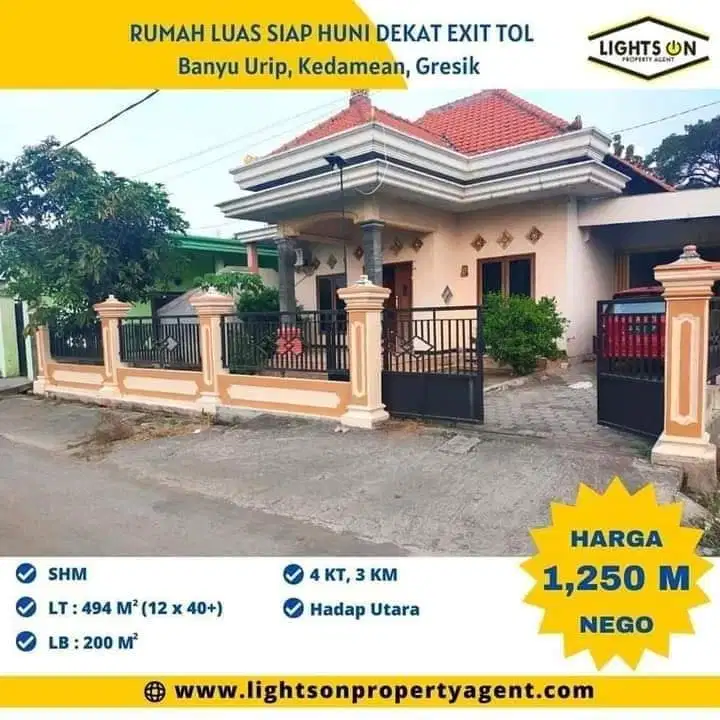 jual  rumah  d Gresik hrga d Bwah pasar