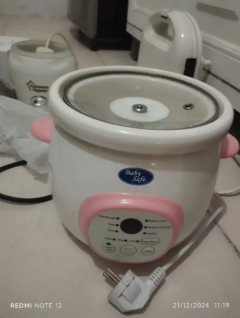 Dijual borongan slow cooker penghangat botol dot dan pemanggang roti