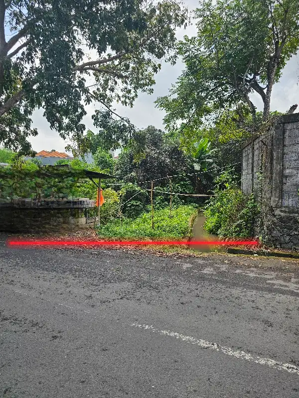 Dijual tanah pinggir jalan utama dekat canggu