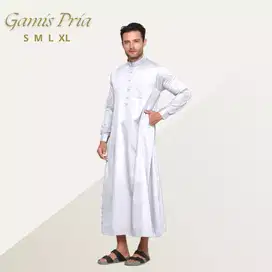 Al Karim-Jubah Pria Polos Thobe Pria