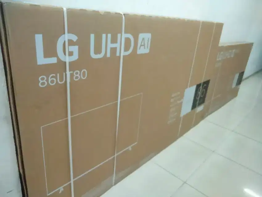 TERMURAH! LG UHD 4K Smart TV 86 Inch - New 2024 86UT8050PSB ThinQ AI