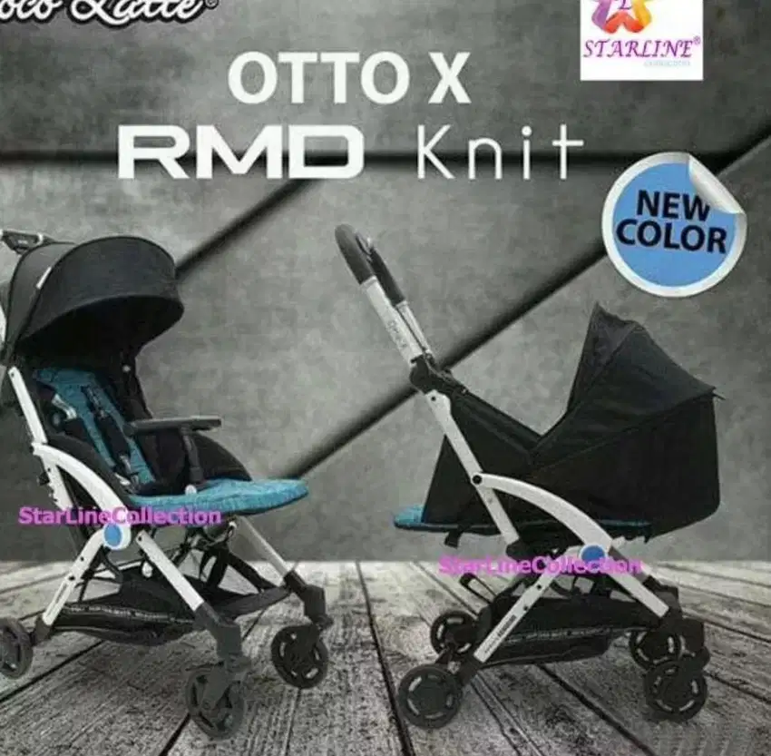 Stroller cocolatte otto x rmd knit grey