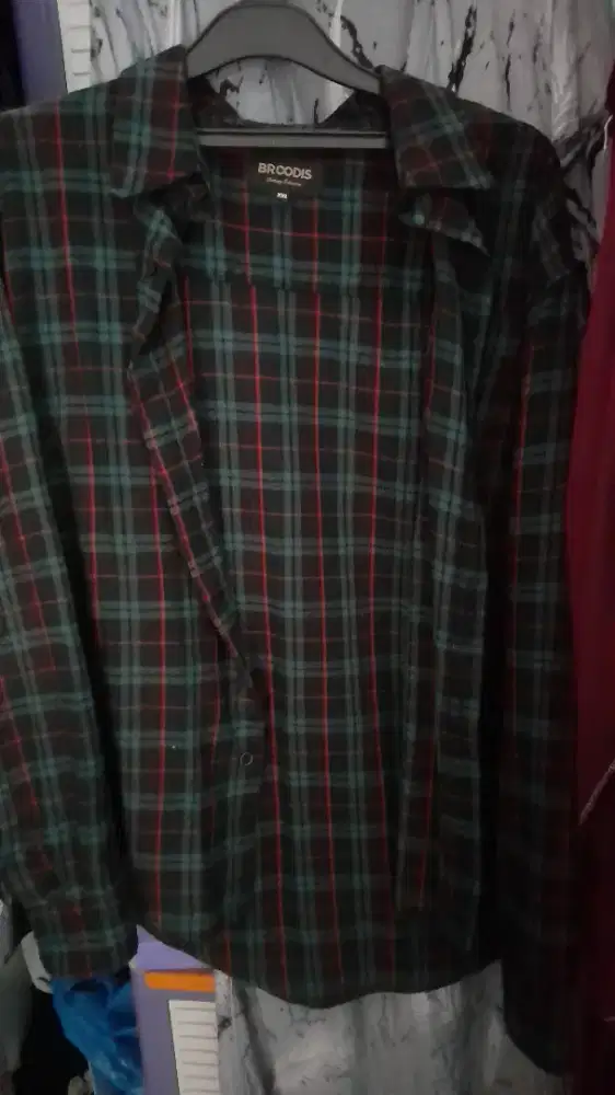 Kemeja flanel xxl