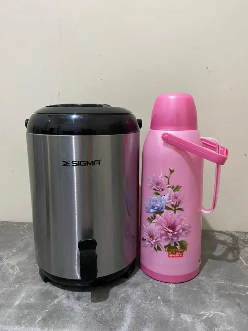 Dispenser termos water jug sigma air panas/ dingin ( jumbo air panas )