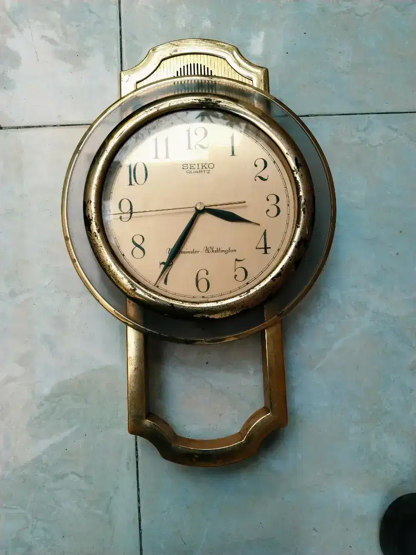 Jam dinding seiko lawas wittington