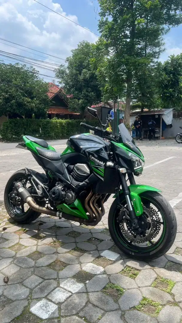 kawasaki z800 low odo