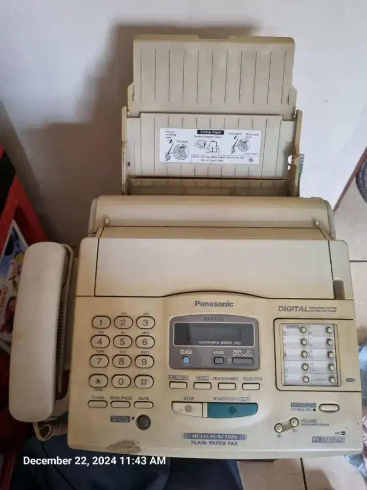 Mesin Fax panasonic