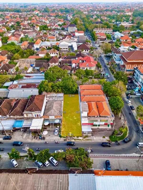 Tanah Premium 4,51 Are dijalan Merdeka Renon, Bali