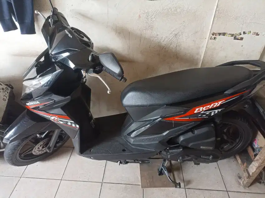 Honda beat cw fi. Th. 2019. Pjk mati 2022. Plat depok. Stnk. BPKB ada