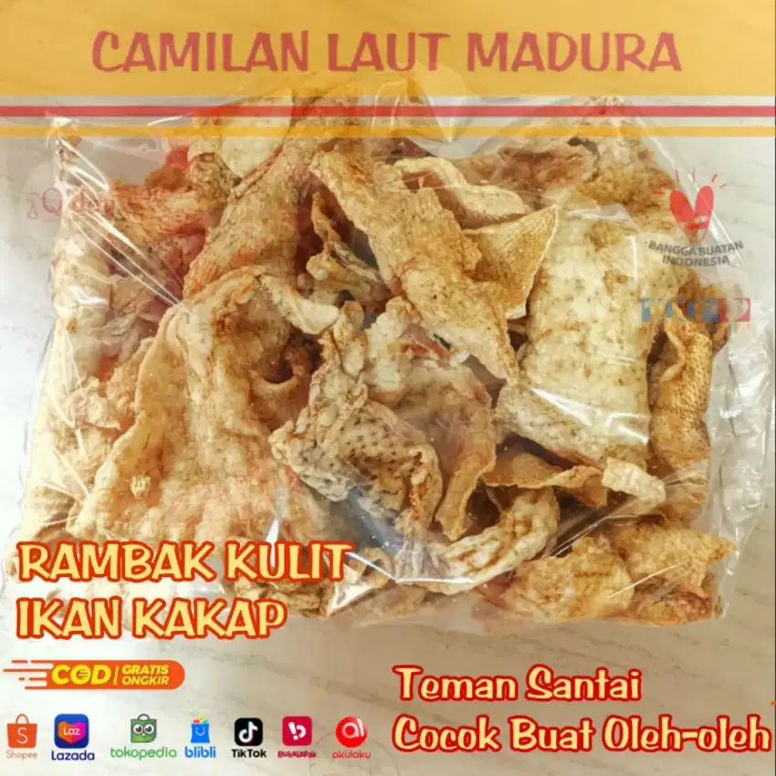 Teman Santai Cocok Buat Oleh-oleh Camilan Laut Madura Bebas Gluten