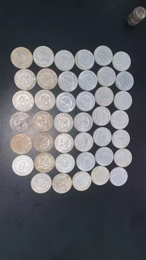 Uang jadul 50 sen dll