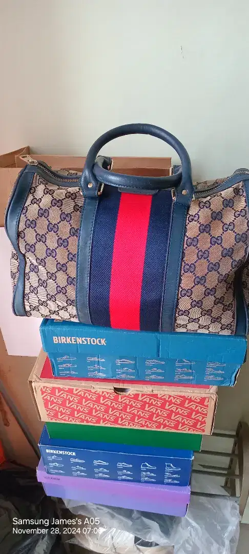 Gucci Boston Speedy Ori Pre Loved