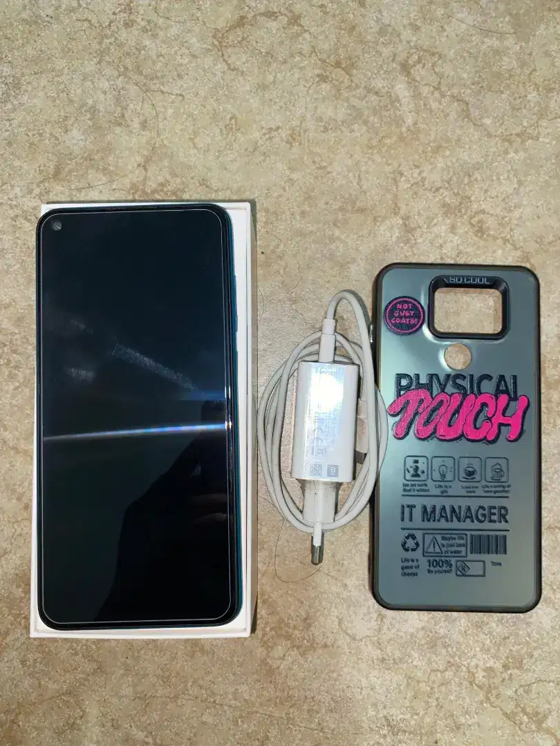 Redmi NOTE 9 RAM 6/128
(Hp, Cas Fast Charging, Dus surat dan Casing)