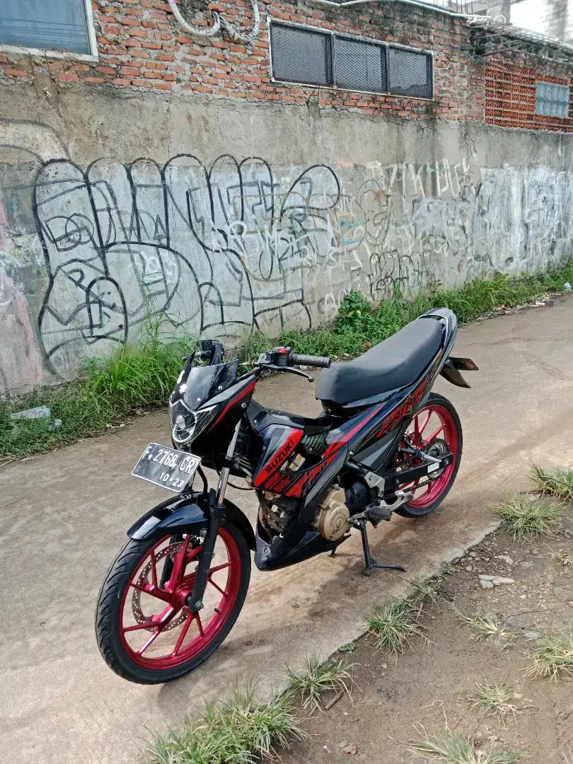 jual suzuki satria Fu 2013 feslif siap pakai