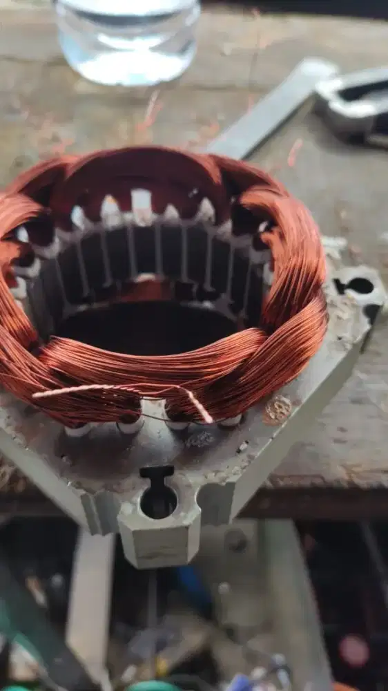 Servis pompa air dan instalasi listrik