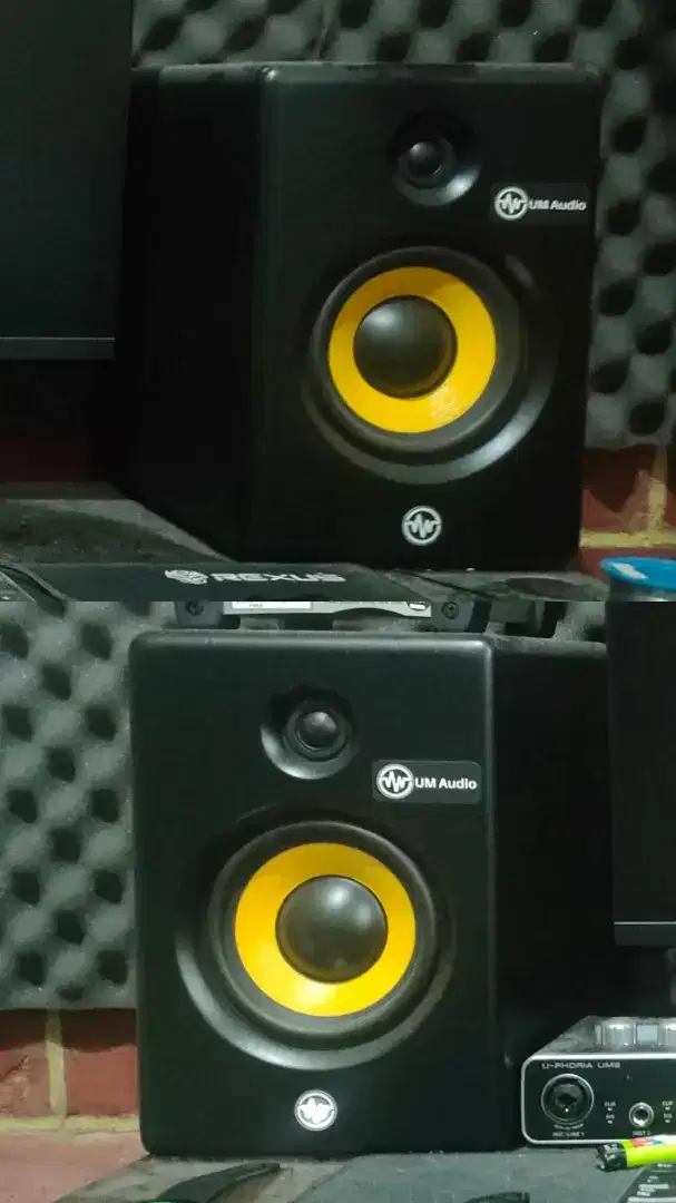 Speaker monitor recording Flat UM audio 5inch