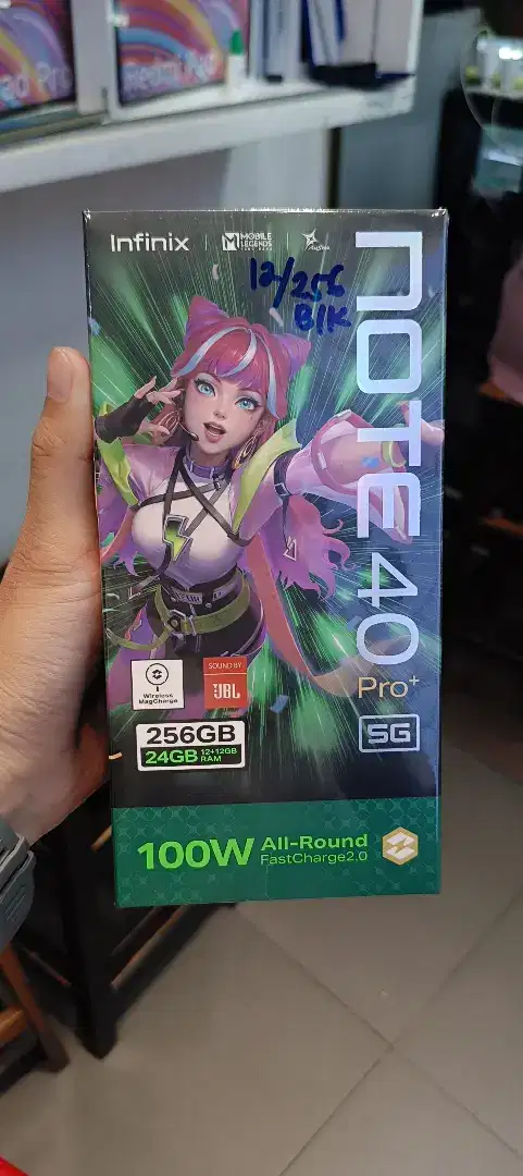 Infinik note 40 pro+ ram 12/256