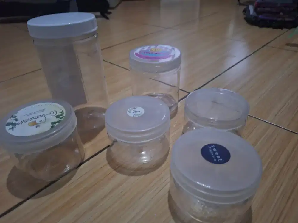 Toples/Jar berbagai ukuran