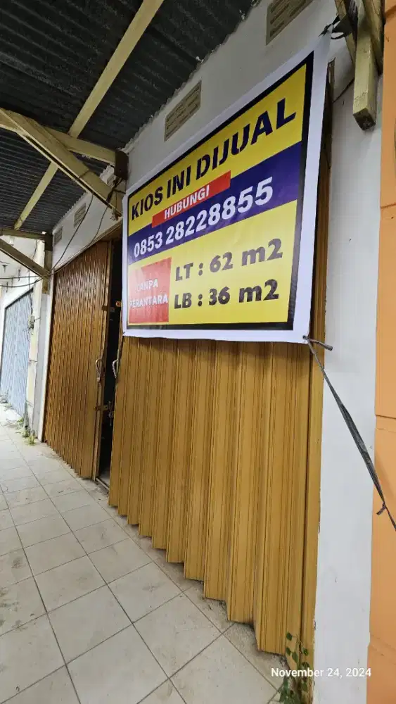 DIJUAL CEPAT Kios Kencana Damai Blok A36