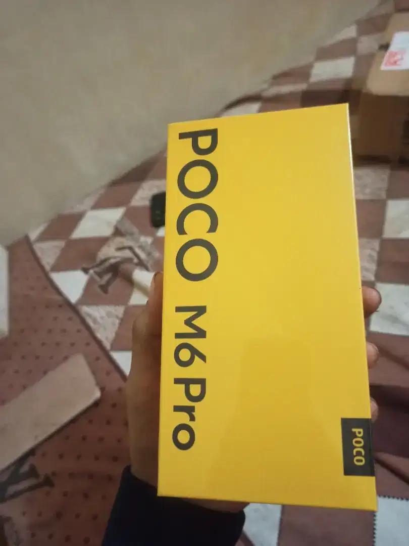 (BARU ORIGINAL SEGEL) Xiaomi Poco M6 Pro ram 8/256 Black Garansi resmi