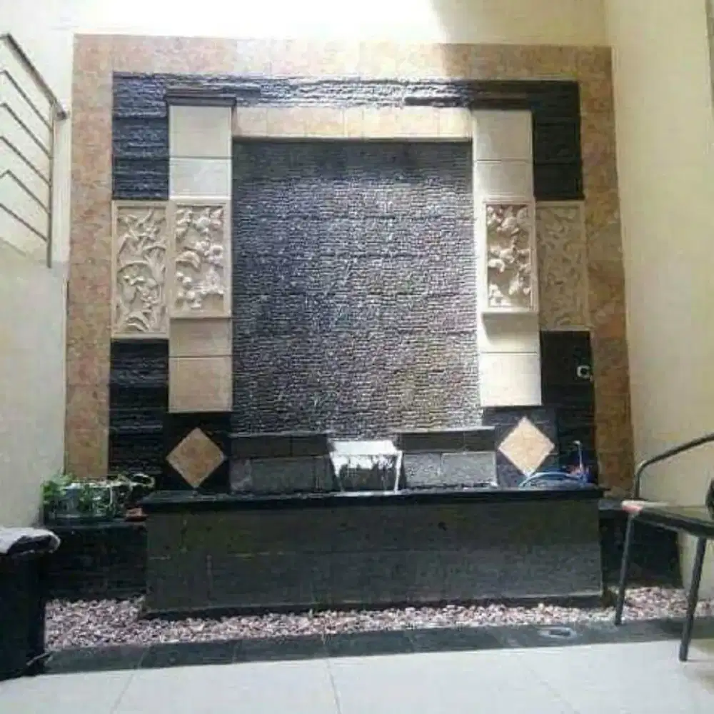 Kolam koi mini minimalis