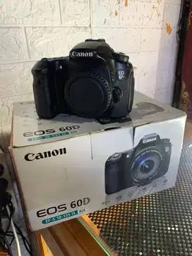 Canon 60d body only no vignet boks