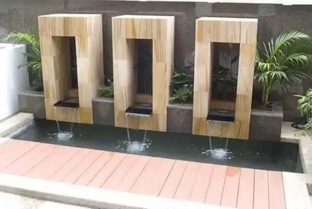 Kolam ikan minimalis