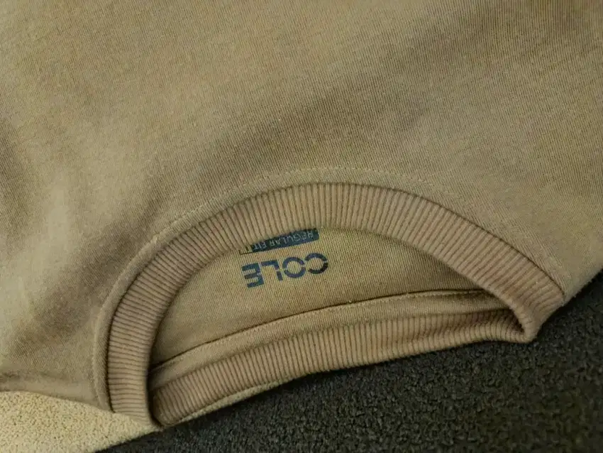 crewneck cole minus pemakaian aja