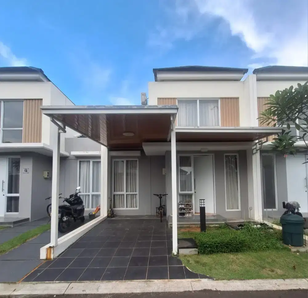 Rumah siap Huni Full Furnish di Paramount Petals, Cluster Canna