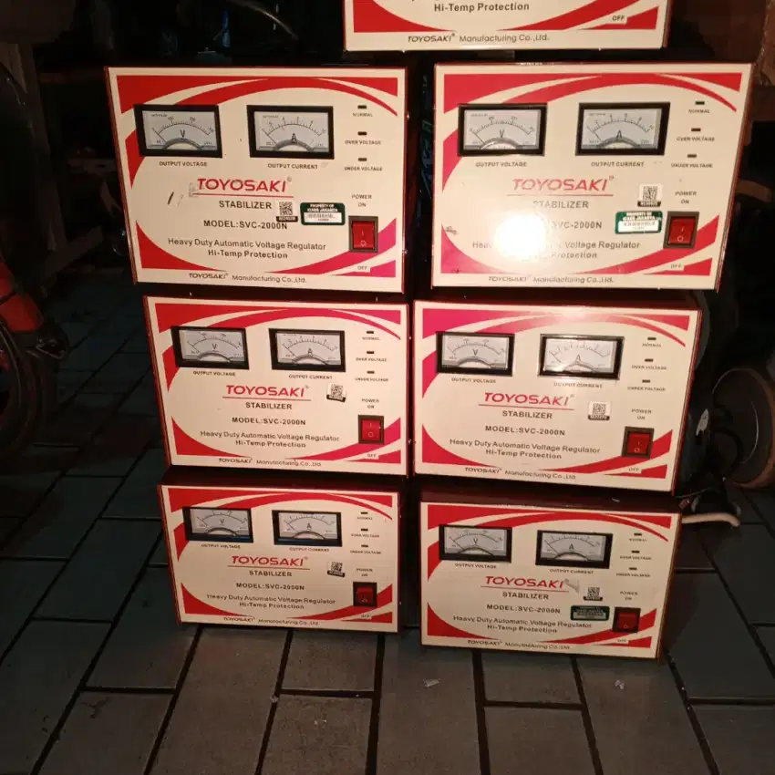 Ada stabilizer listrik (Stavol) Toyosaki 2000 w