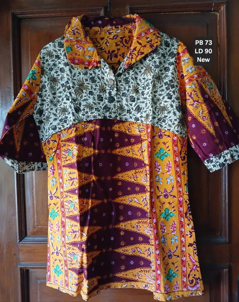 Blouse Kemeja Batik Wanita