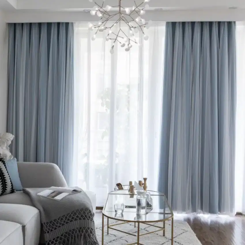 Jual tirai jendela gordyn hordeng gorden wallpaper dinding rollblind v