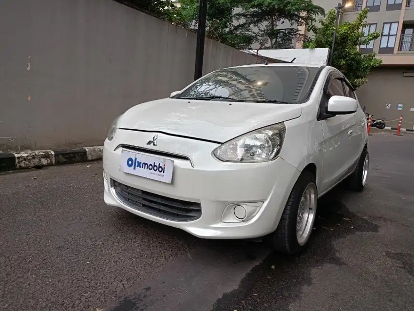 TDP 10JT Mitsubishi Mirage 1.2 GLX Bensin-MT 2013 Putih