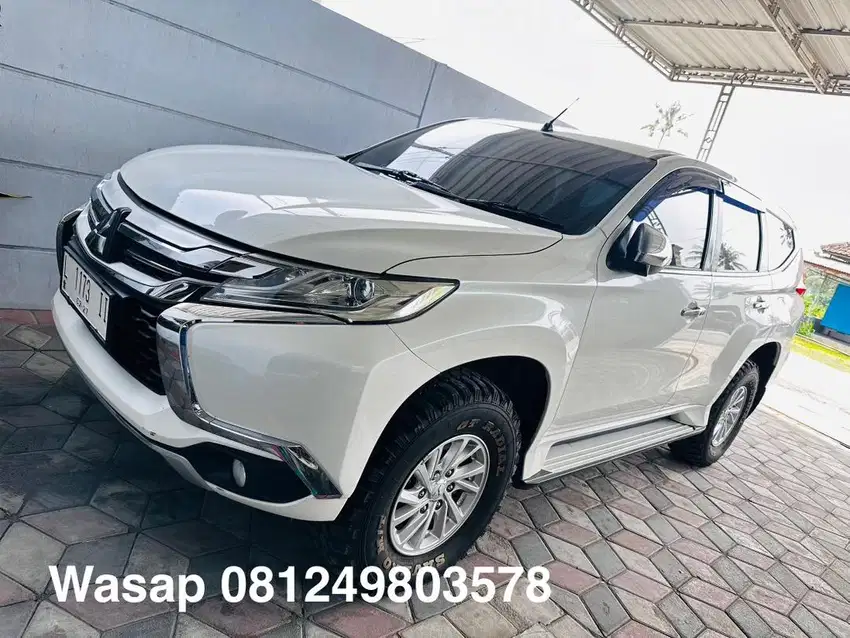 Pajero sport 2018 Putih manual mt 4x4